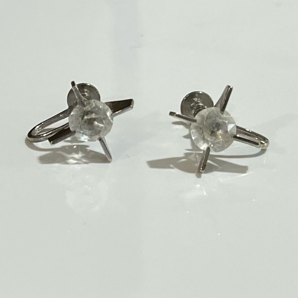 VINTAGE SCREW/CLIP-ON EARRINGS - Picture 5 of 8